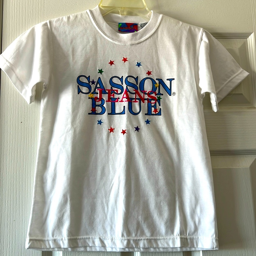Vintage Sasson 80s/90s Tee Shirt. Medium